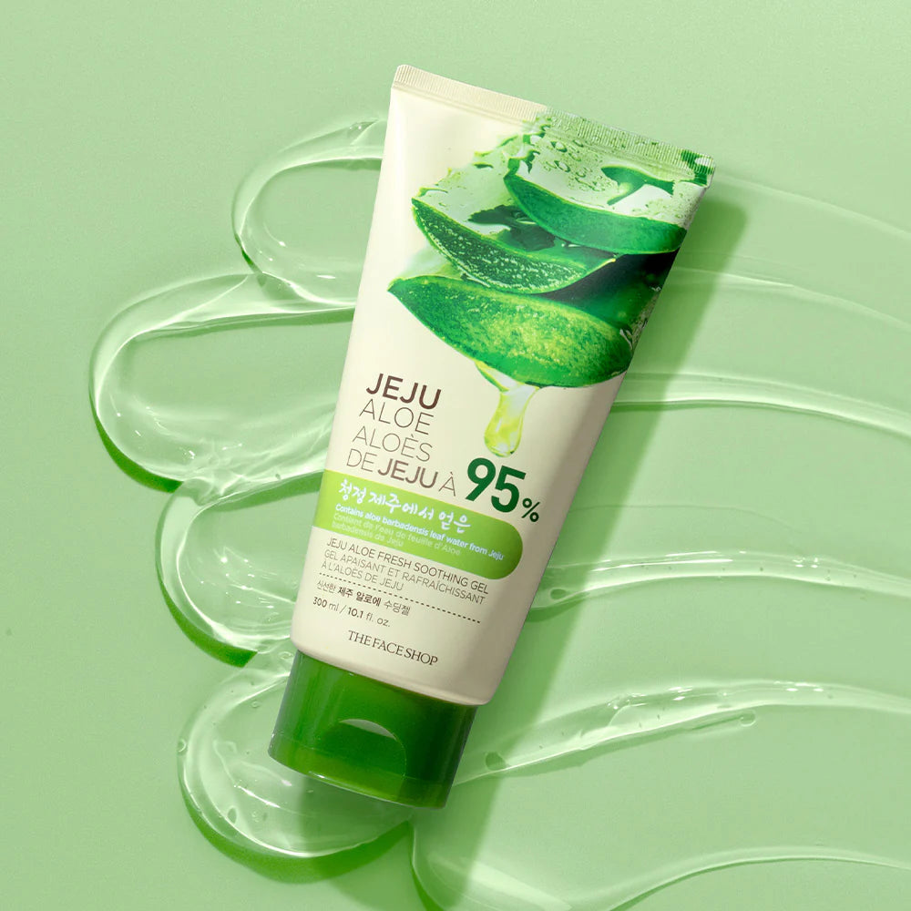 Jeju Aloe Fresh Soothing Gel Tube - Moisturizing, Restoring
