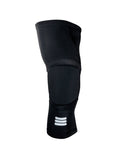 Mid-Length Padded Knee Sleeve - Black – knee support, sports protection, compression gear