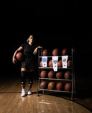 Mid-Length Padded Knee Sleeve - Black – knee support, sports protection, compression gear