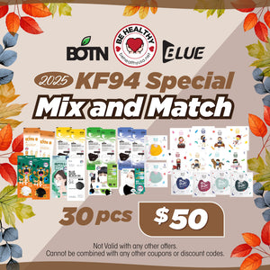 Be Healthy KF94 Fall Special Mix and Match - 30pcs