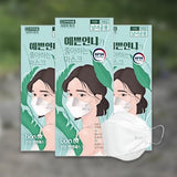 Special Blue KF94 3D Mask (Large White - Adult Size) - 100pcs Special * + Free Shipping