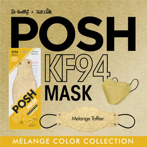 POSH KF94 Mask Melange Toffee (C02)