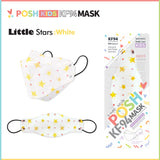POSH KIDS KF94 Small Mask Little Stars - White (KA12)