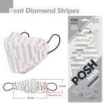 POSH KF94 Mask Beat Diamond Stripes (A11)