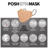 POSH KF94 Mask Relaxed Lace (A07)