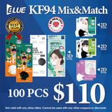 Blue KF94 100pcs Mix & Match Special