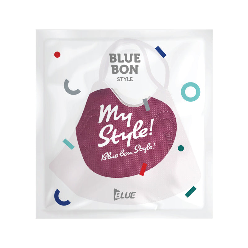 Blue 2D Style Mask Burgundy Color (Large)