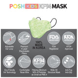 POSH KIDS KF94 Small Mask Melange Lime (KA_M03)