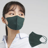Blue 2D Style Mask Deep Green Color (Large)