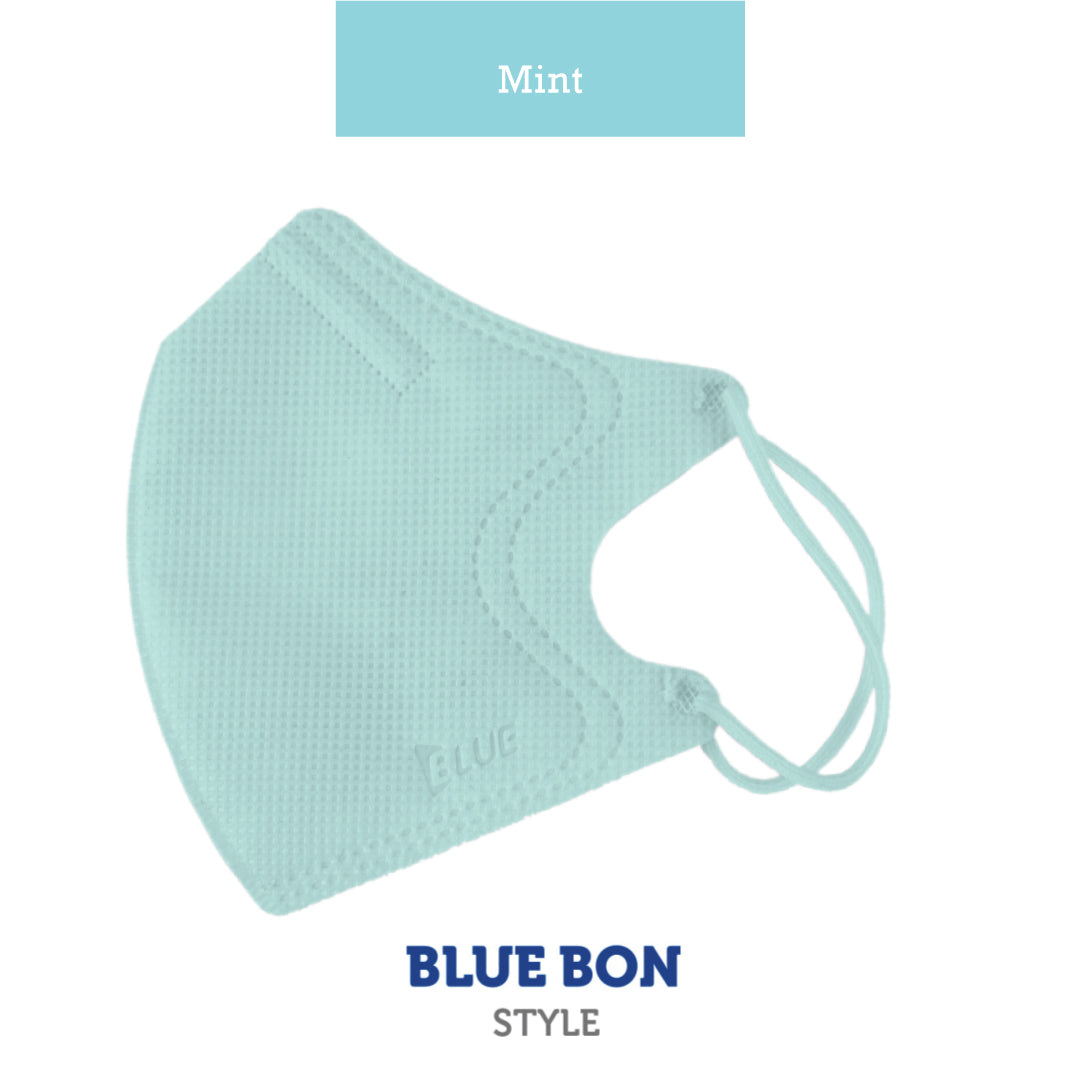 Blue 2D Style Mask Mint Color (Large)