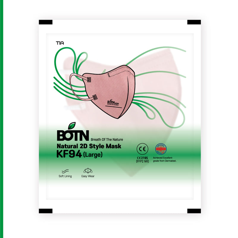 (CLEARANCE 🏷️) BOTN KF94 2D Mask Large / Pink