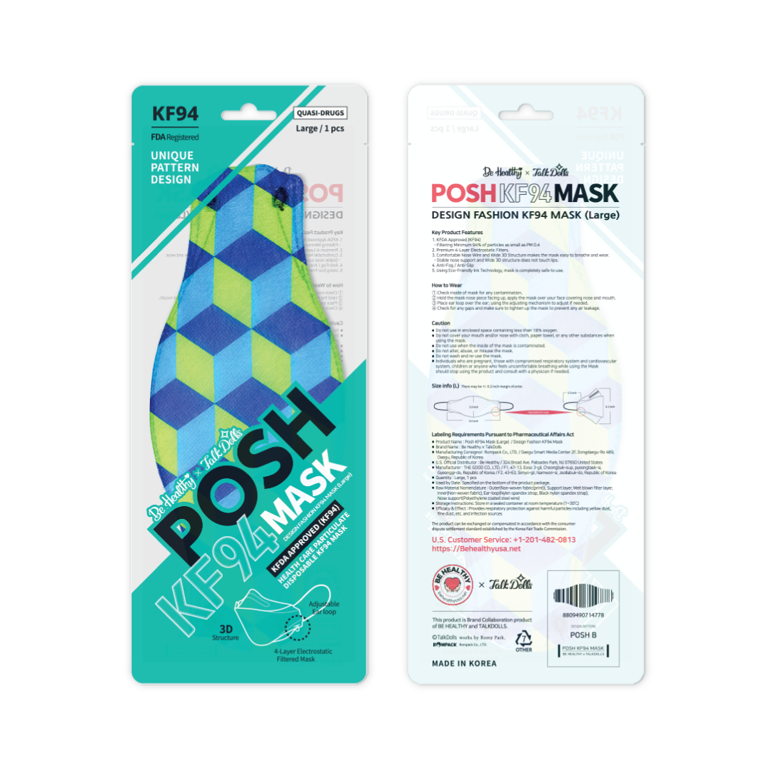POSH KF94 Mask Chicago (B03)