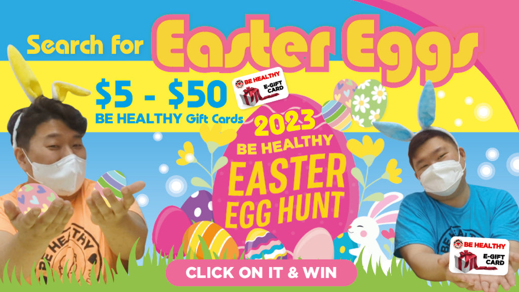 Easter Egg Hunt with Be Healthy!