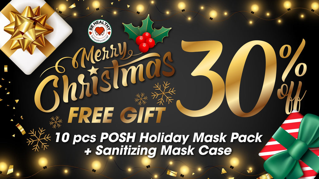 Merry Christmas 2025 🎄 | Holiday Deals, Free Masks & Giveaway from BeHealthy