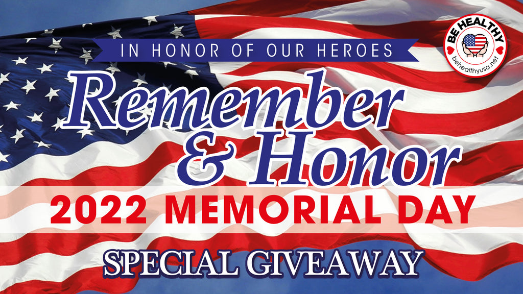 2022 Memorial Day Special Giveaway