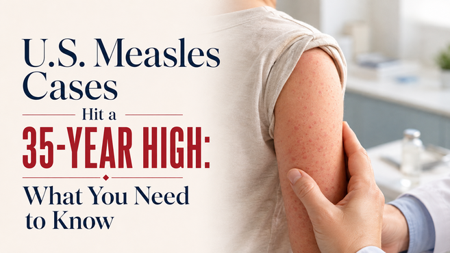 U.S. Measles Cases Hit a 35-Year High: What You Need to Know