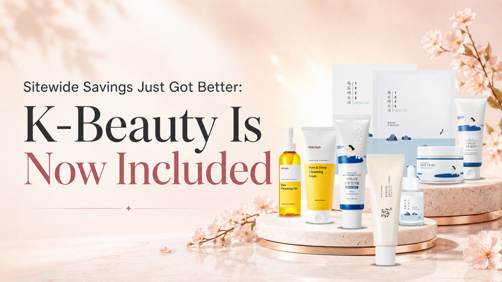Sitewide Savings Just Got Better: K-Beauty Is Now Included