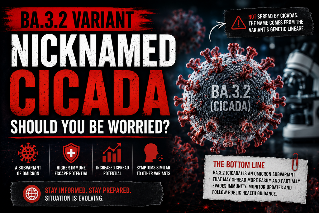 BA.3.2 "Cicada" Variant: Should You Be Worried?