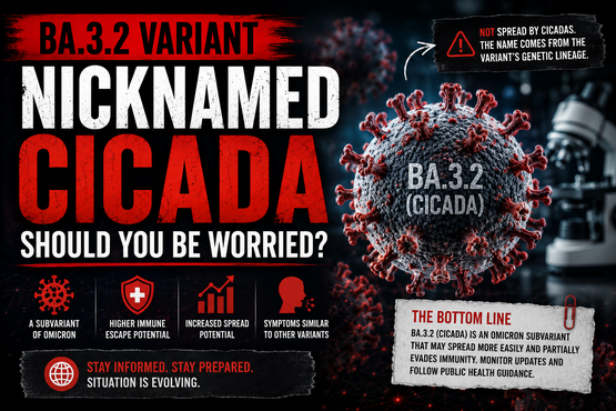 BA.3.2 "Cicada" Variant: Should You Be Worried?