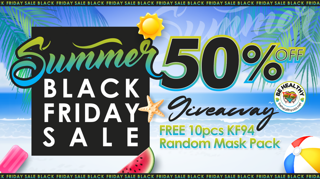 Be Healthy Summer Black Friday Sale! Special Giveaway!