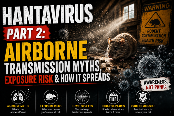 HANTAVIRUS PART 2 : Airborne Transmission Myths, Exposure Risk, & How It Really Spreads