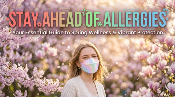 Stay Ahead of Allergies: All-Day Comfort with KF94 Masks