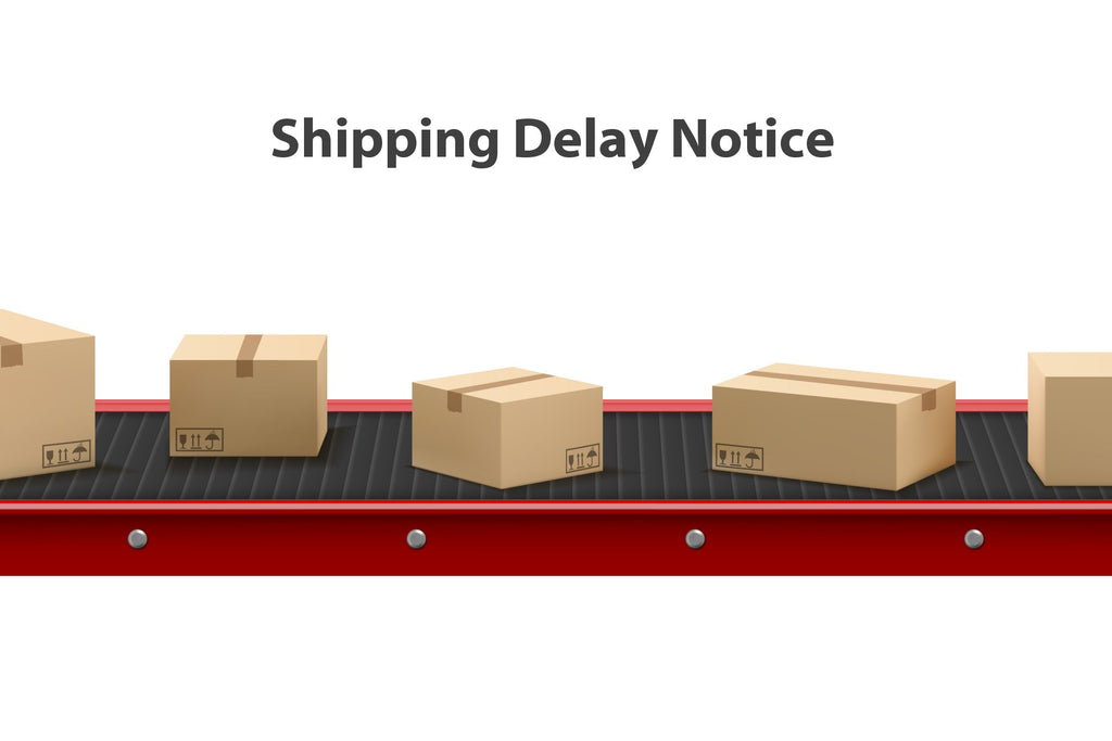 Shipping Delay Notice Update