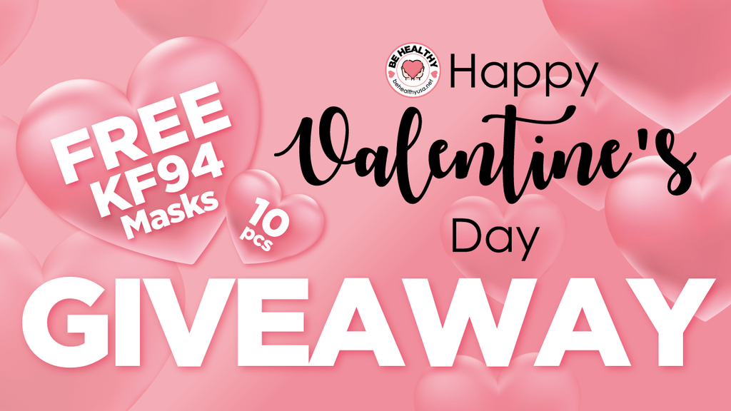 Happy Valentine's Day Giveaway from Be Healthy!