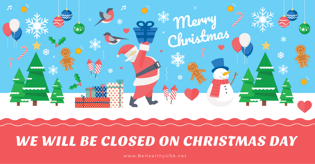 We are closed on Christmas Day.