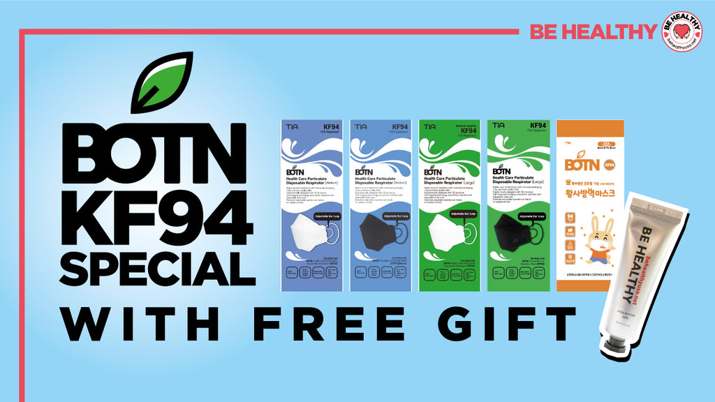 Mask Up with Be Healthy! BOTN Special with Free Gift