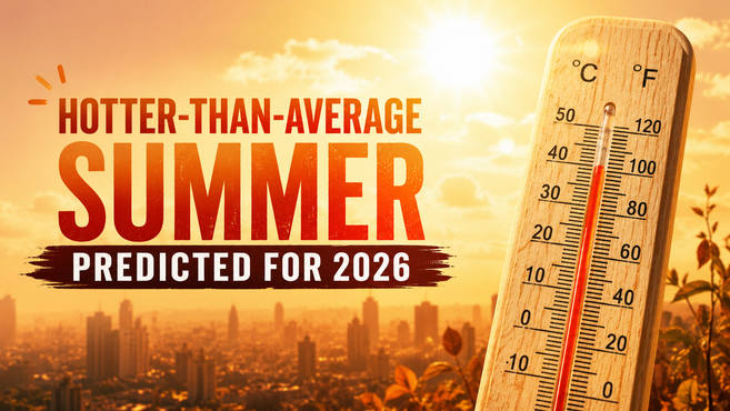 Hotter-than-Average Summer Predicted for 2026!