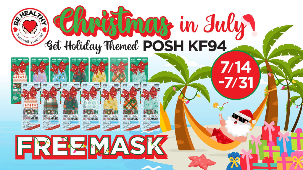 Christmas in July – Free Mask Event!