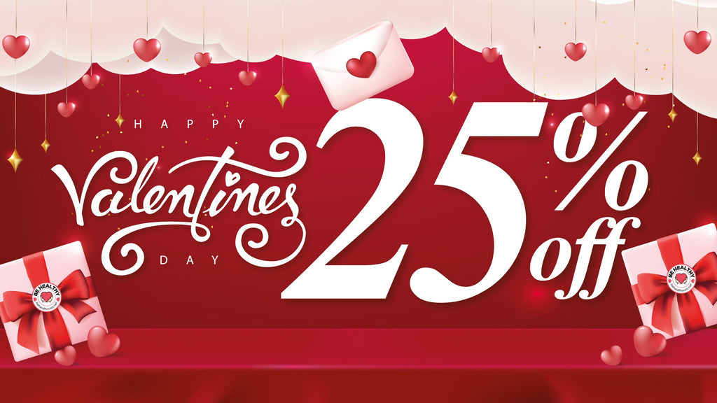 Happy Valentine’s Day Special – 25% OFF