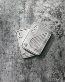 Shuffle Pocket Aces V2 – Satin Silver Edition, Precision, Magnetic, Luxury