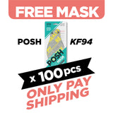 (FREE🔥) 100pcs POSH KF94 Mask Palisades Park (B02)