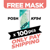 (FREE🔥) 100pcs POSH KF94 Mask Sweet Monday (B06)