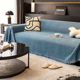 Protect Your Furniture with Luxurious Pet Proof Couch Cover - Chenille Sofa Protector, Anti-Scratch Slipcover, All-Season Couch Shield