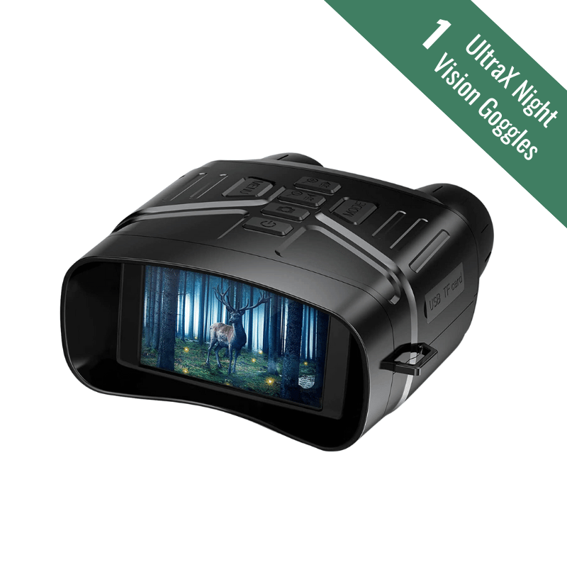 x vision goggles UltraX Night Vision Goggles – infrared binoculars, digital night vision, hunting gear - ONE