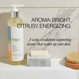 Firming Body Wash – Rose Geranium & Grapefruit – tightening, hydrating, plant-based