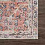 Urpi Vintage Oushak Washable Rug – distressed design, versatile décor, easy-care