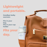 The Baby’s Brew Portable Bottle Warmer Pro Set - On-the-Go Feeding, Smart Sensor, Leak-Proof Design