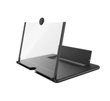 Foldable Pull-Out Mobile Phone Screen Amplifier - Fresnel Lens, Eye Protection, Hands-Free Stand