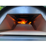 Le Peppe Portable Wood-Fired Pizza Oven for Outdoor Cooking, Artisan Pizza Maker, Backyard Baking Station, Multi-Fuel Outdoor Oven