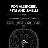 PuroAir 130i Smart HEPA Air Purifier with Wi-Fi & Voice Control, Compact Room Air Cleaner, Advanced 3-Stage Filtration