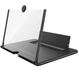 Foldable Pull-Out Mobile Phone Screen Amplifier - Fresnel Lens, Eye Protection, Hands-Free Stand