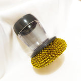 Kitchen Soap Dispensing Palm Cleaning Brush for Dishes, Sinks & Tiles, Dish Scrubber, Soap Dispensing Brush, Kitchen Cleaning Tool