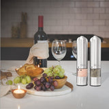 Stainless Steel Electric Grinder Kitchen Tool - electric pepper mill, stainless steel grinder, kitchen spice grinder