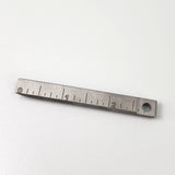 Keychain Pry Bar Titanium by Apex Giant – EDC tool, pocket pry bar, titanium keychain