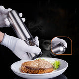 Stainless Steel Electric Grinder Kitchen Tool - electric pepper mill, stainless steel grinder, kitchen spice grinder