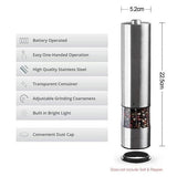 Stainless Steel Electric Grinder Kitchen Tool - electric pepper mill, stainless steel grinder, kitchen spice grinder